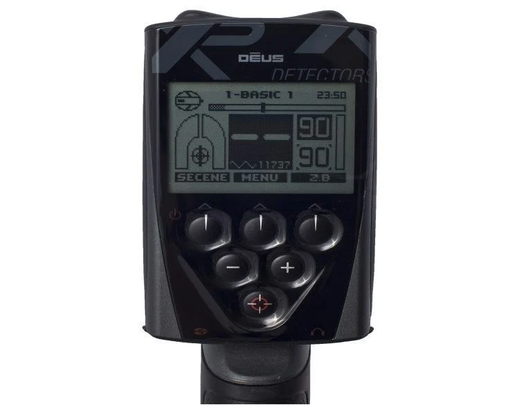 Deus Dedektör - 22,5cm X35 Başlık, WS4 Kulaklık, Ana Kontrol Ünitesi